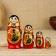 Matryoshka "Khokhlomskaya", 4 puppet, the highest category