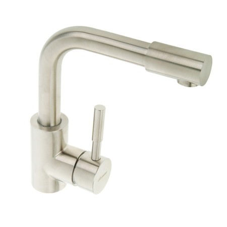 Accoona A9690-2 sink mixer, single-legged, with a nut, stainless steel