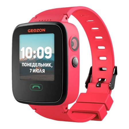 Children's smart watch GEOZON AQUA G-W04PNK, 1.44 ", IPS, SIM, Camera, GPS, 600 mAh, pink