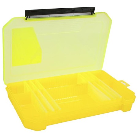 Box for baits KDP-4, yellow color, 340 × 215 × 50 mm-1