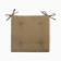Sidushka Ethel "ECO", olive color, 42x42 cm, 70% HL, 30% flax, 190 g/m2