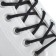 Shoes for shoes are round, d = 3mm, 90cm, black color