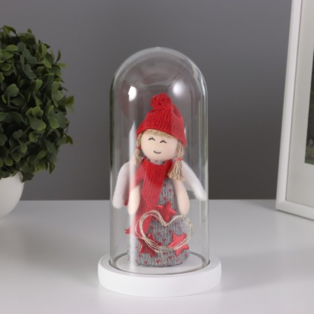 Nightlight “Angel” LED 3HAAA Red 11x11x22.5cm