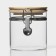 Glass Bank for bulk products with Bellatenero Bogel Castle, 500 ml, 10 × 10.3 cm