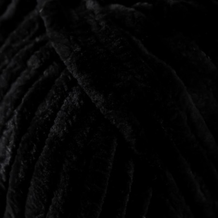 Yarn "Dolce" 100% micropoliester 120m/100g (742 black)-2