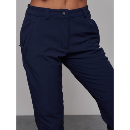 Sports female trousers, size 46, dark blue color-13