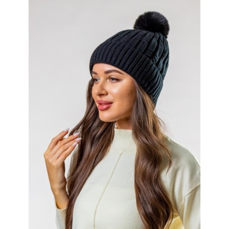 Female ISee hat, size 52-56, black color-1