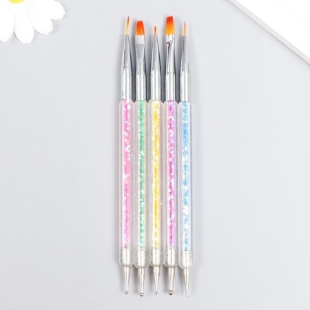 Tools for modeling and adding a form with "mica brushes" set of 5 pcs 15 cm