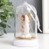 Souvenir Polystone Light "Angel with a musical instrument" MIX 5.8x5.8x10.5 cm