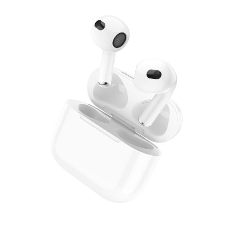 Hoco EW20 headphones, TWS, wireless, inserts, BT 5.3, 30/300 mAh, white-3