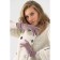 Gloves are female, dimensionless, without insulation, lilac color