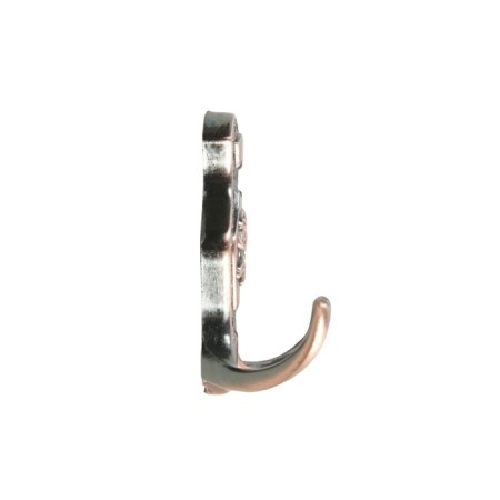 Hook furniture tundra TKD023, two -rod, copper, 4 pcs TMP-3