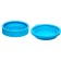 A glass for drawing DEVENTE. School, folding (silicone), blue