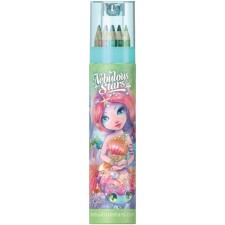 A set of color pencils Nebulous Stars Coralia, tube, 18 colors