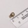 Castle Castle (set 10 pcs.), 12 × 7 mm, color gold