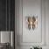 Wall lamp Bogate’s ONYX 372/2, E14, 2x40W, 260x180x290 mm, Color gold