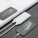 External battery Hoco J82, Li -Pol, 10,000 mAh, microUSB/type -C - 2 A, 2 USB - 2 A, white