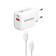 EXPLOYD EX-Z-1341, USB-C/USB, 3 A, 20 W, Type-C cable, white