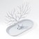 Twizer stand plastic "Deer with branched horns" gray 21.5x12.5x24.5 cm