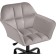 Computer chair Anco Plastic/velor, black/gray 63x60x77 cm