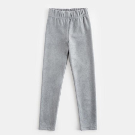 Леггинсы для девочки MINAKU: Casual Collection KIDS, цвет серый, рост 152 см-4