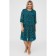 Women's dress, size 52, green color