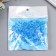 Decor for creativity plastic "Ring for the chain" transparent blue set 25 pcs 2.3x1.65 cm