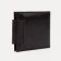 Men's purse on a button, for bills, for cards, for coins, brown color