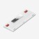 Wireless Mechanical Keyboard QMK Nuphy Air96V2 Ionic White (EN), RGB, HOT SWAP, ALO 108244