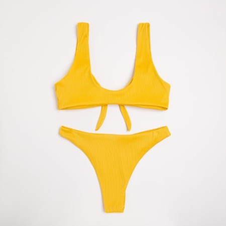 Separate Minaku “Summer Time” swimsuit, mustard color, size 50-8