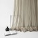 Tulle "Grick", size 500x270 cm, cappuccino color