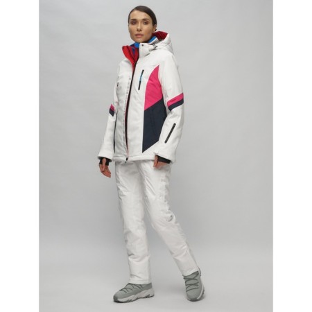 Ski suit female, size 44, white color-1
