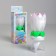 Candle for the cake musical "Tulip", spinning, white, 14.5 × 6 cm
