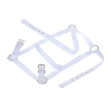 Nylon disin again, adjustable size, white