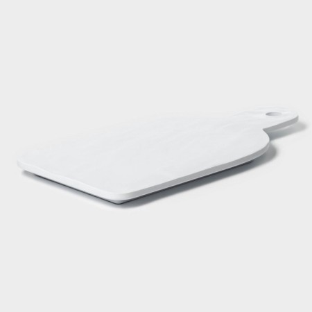 Serving dish "White East", 34.5 × 16.7 × 1.7 cm, white color-2