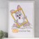 Photo frame Plastic "Kame" 50x70 cm, white