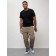 Cargo jeans men, size 44, beige color