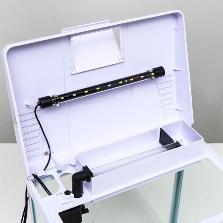 The Seastar LS-380F Aquarium includes: LED lamp, filter, 30 l, white-3