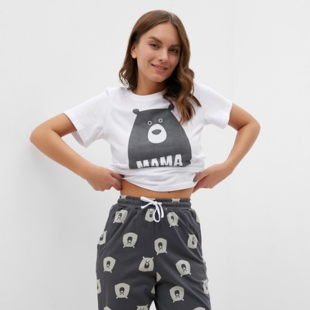 Female pajamas (T -shirt and trousers) KAFTAN "Bear" p. 40-42-1