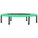 Batut children's Onlytop "dinosaur", d = 97 cm, green color