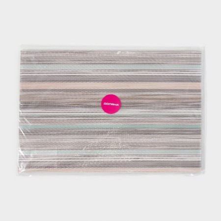 Serving napkin on the rain table, 45 × 30 cm, gray color-5