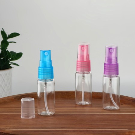 A bottle for storage, with a sprayer, 20 ml, color mix/transparent-3