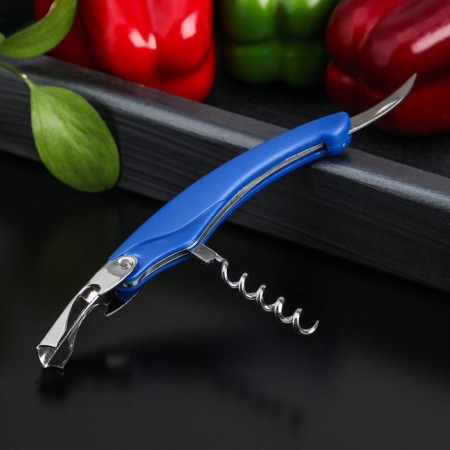Soropor of the folding share "Shark", stainless steel, color mix