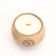 Candle in coconut aromatic, orange, soy wax, 8x10 cm, in the box