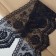 Lace on a grid, 80 mm × 11 ± 1 m, dark blue color