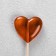 Caramel Lollice "Heart" strawberries, 14 g