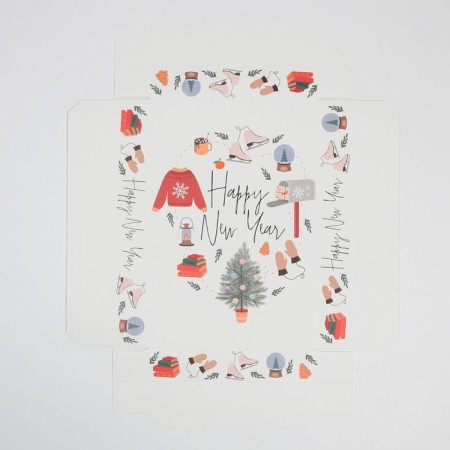 Folding box "Hugge", 30 x 20 x 9 cm, new year-6