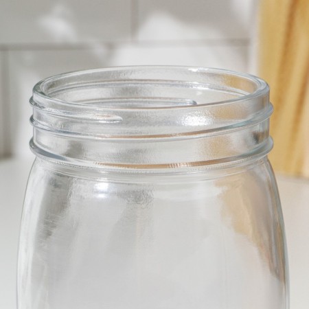 Bank for bulk products, glass, 914 ml, d = 10 cm, h = 14 cm-3