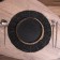 Wicker rug round 35 cm