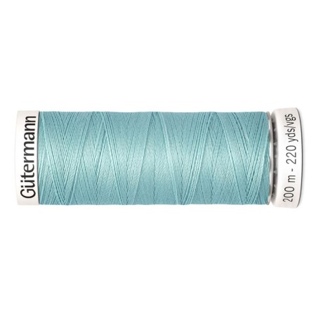 SEW-HALL thread for all materials, 200 m, 748277 (331 dusty gray-turquoise)